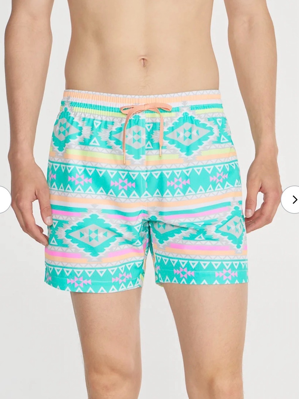 Chubbies En Fuegos Classic Style Aztec Swim Trunks